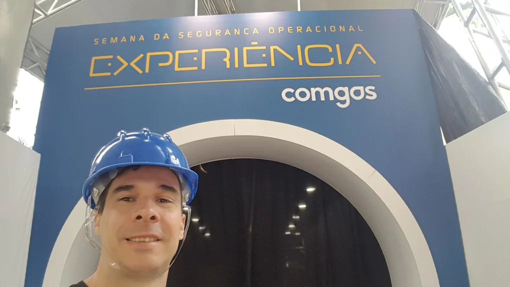 Experiência imersiva criada para a Comgás