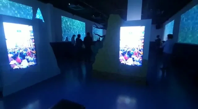 Cena do Museu da Água de Indaiatuba — vídeo 1