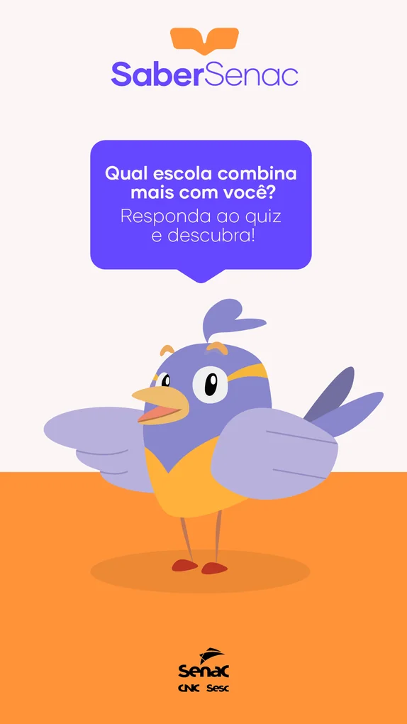Quiz interativo · Senac