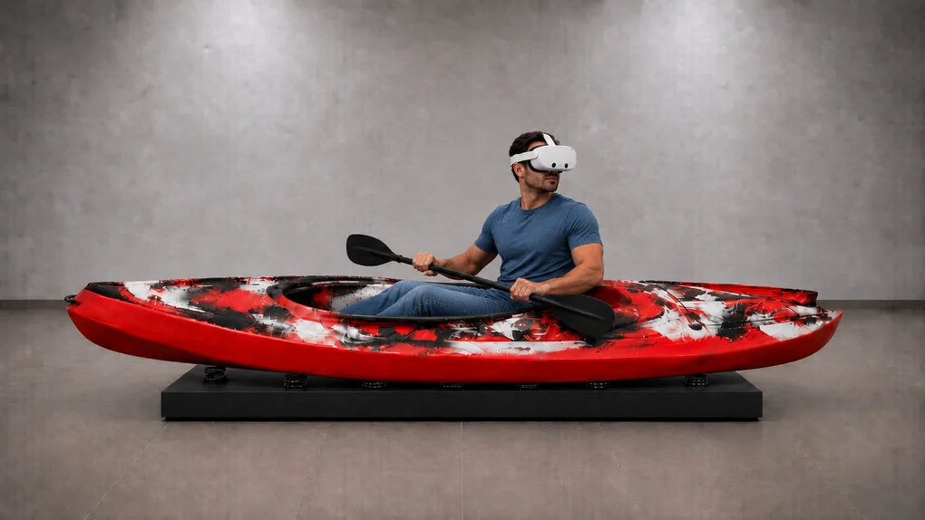 Simulador de Barco e Caiaque VR · mídia 09