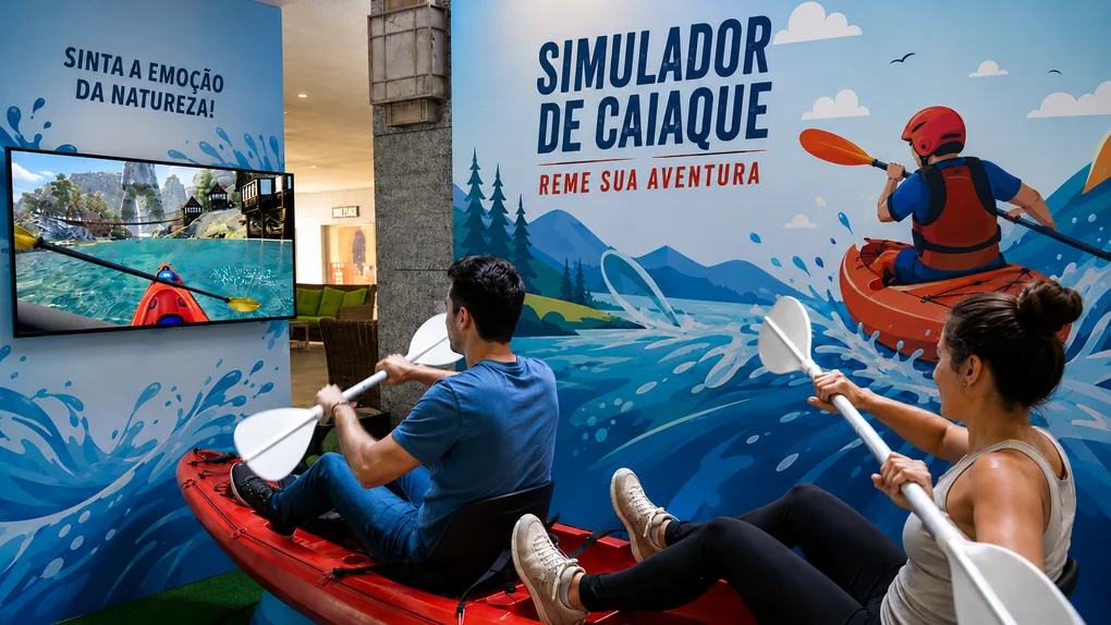 Simulador de Barco e Caiaque VR · mídia 02