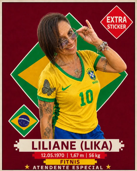 Totem com tema futebol e IA